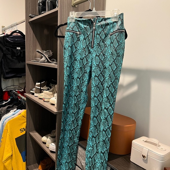 Tiger Mist Snake print pants WORN ONCE - Picture 2 of 2